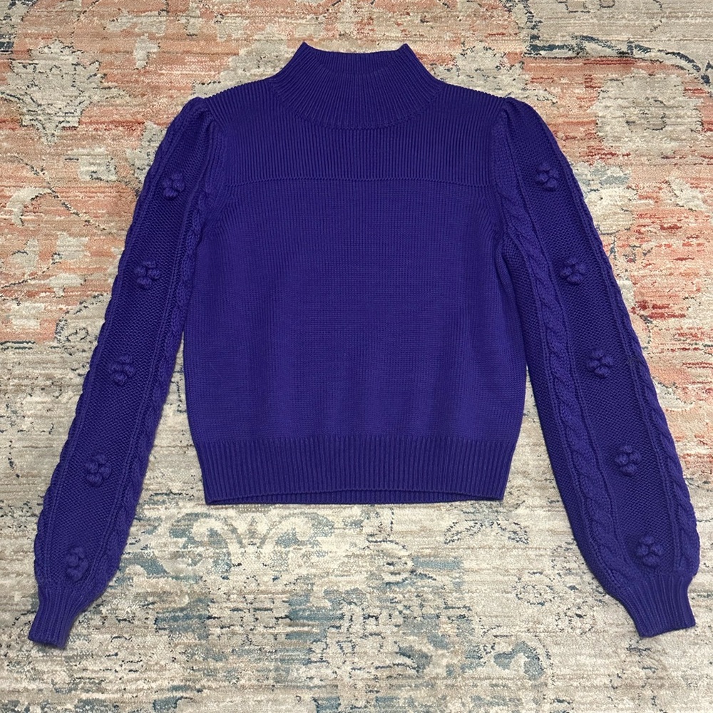 Anthropologie Purple Sweater